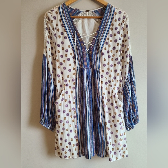 Free People Pebble Rain Dress - Picture 1 of 12